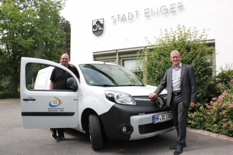 Stadt Enger fährt elektrisch