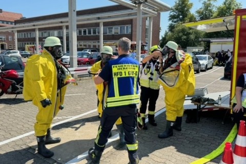 Ammoniakalarm in Industriebetrieb am Dienstag