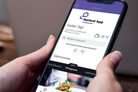 Die neue iOS-Version der Herford-App ist jetzt verfügbar!